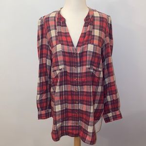 Anthropologie Flannel- new with tags